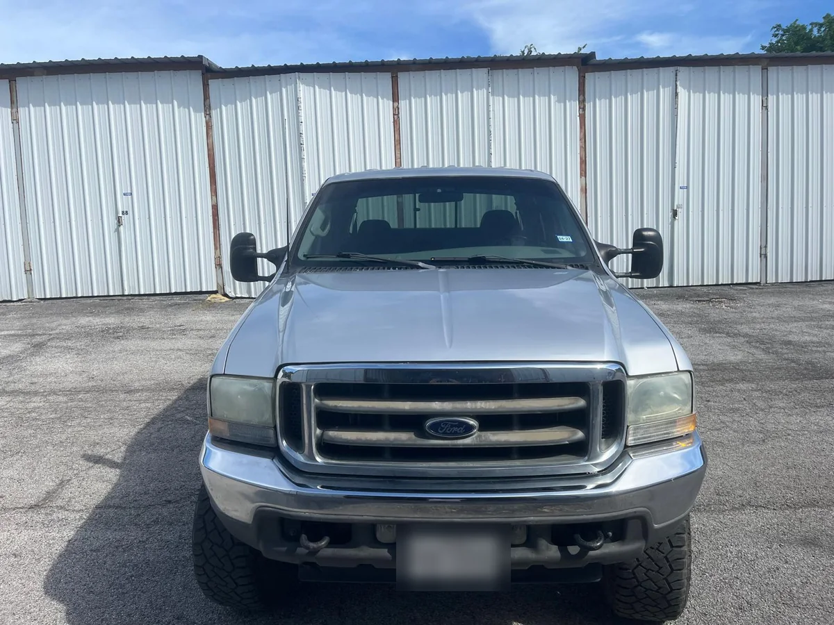Silver Ford F-250 finished